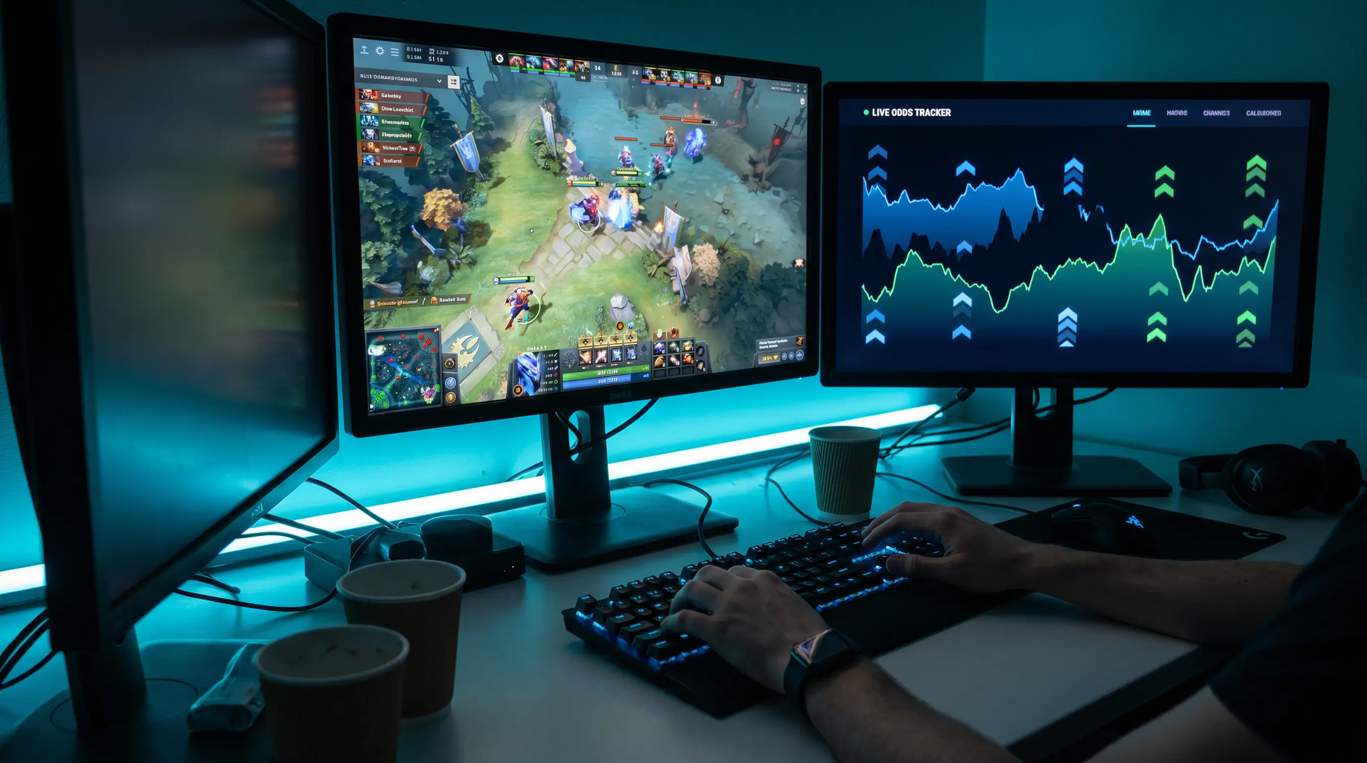 Защо коефициентите в Dota 2 се местят бързо по време на серия