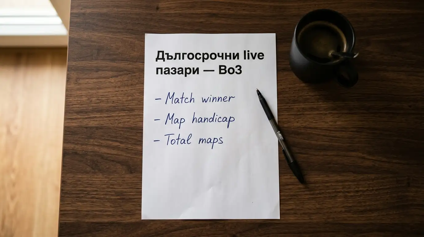 Стратегическа таблица за дългосрочни live маркети при Bo3 серия
