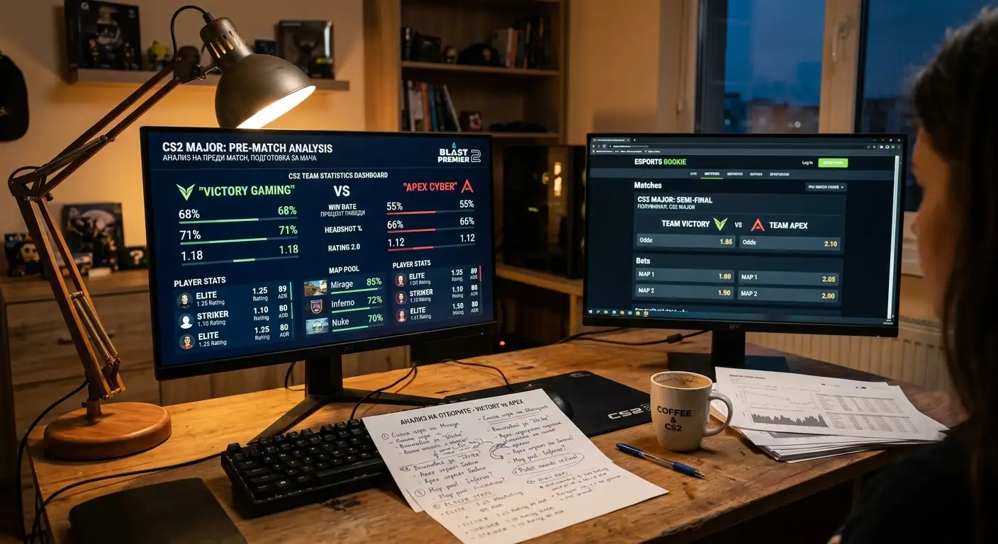 Аналитик прави пре-мач анализ преди CS2 Major
