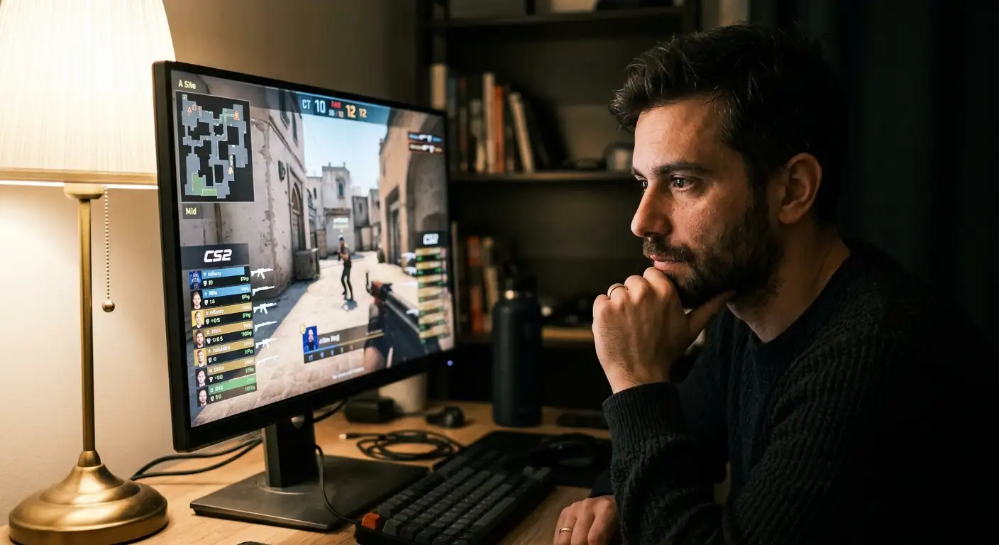 Аналитик чете body language на eSports отбор по време на мач