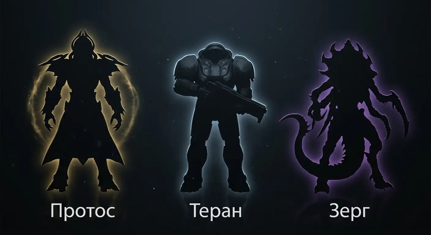 Трите раси Protoss Terran и Zerg в StarCraft 2